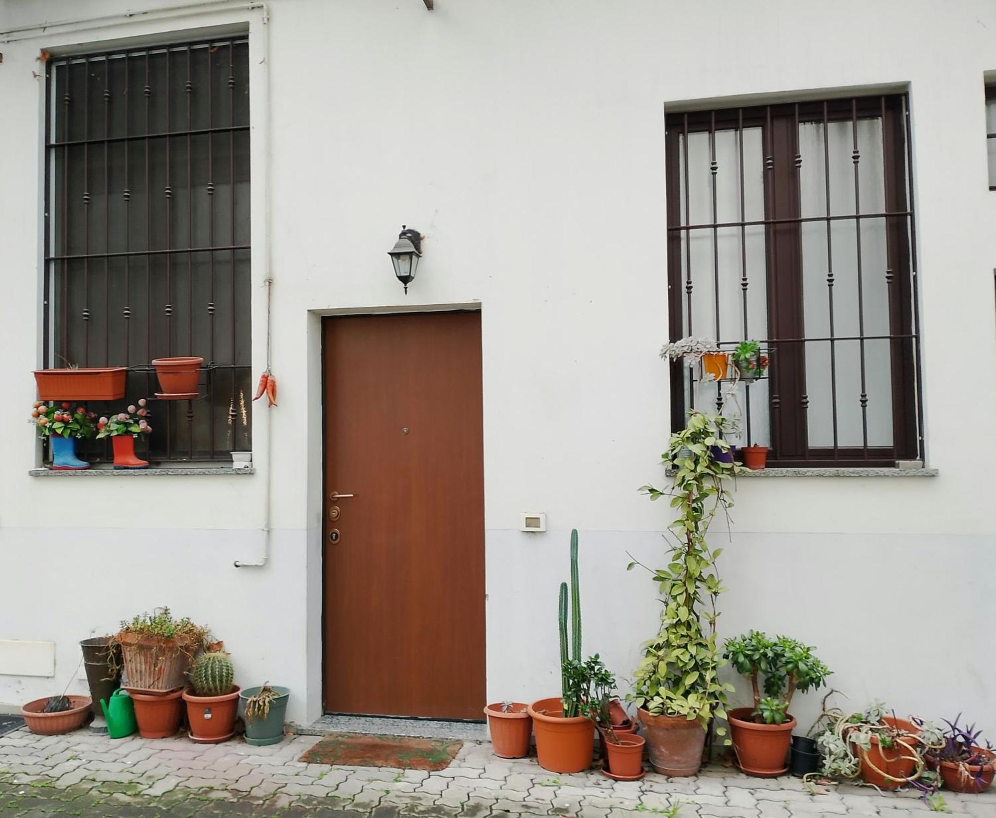 Ferienwohnung La Casa Nel Cortile-Free Parking Mailand Exterior foto